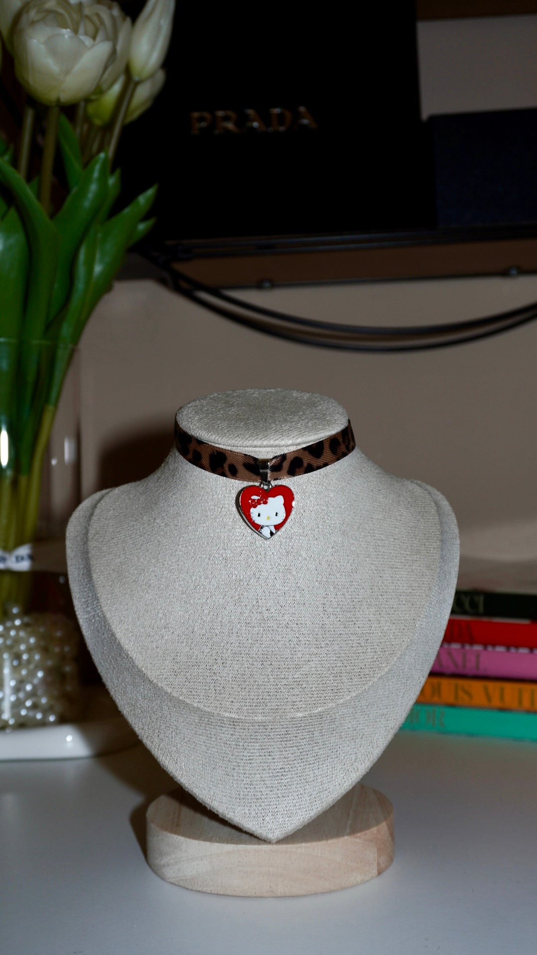 Chocker animalier Kitty