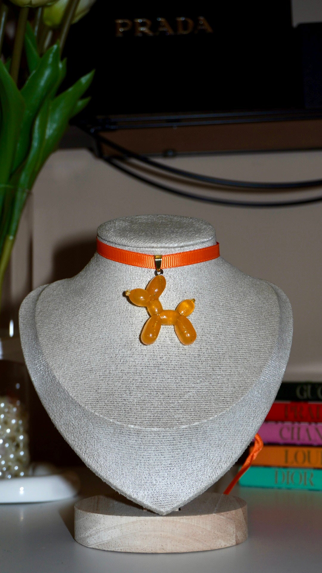 Chocker Dog Orange