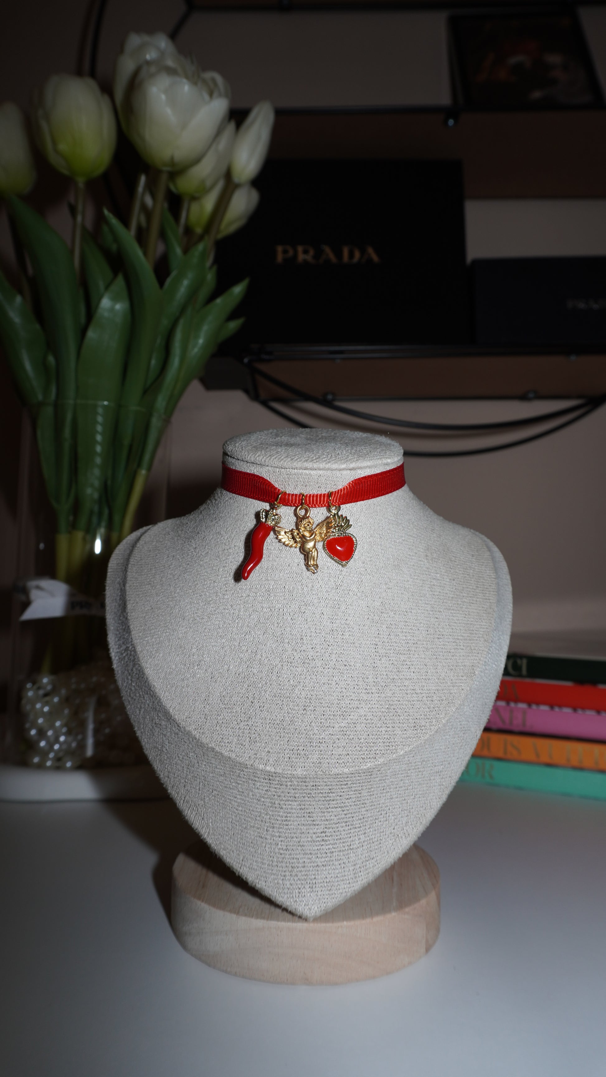 Chocker Victoria red