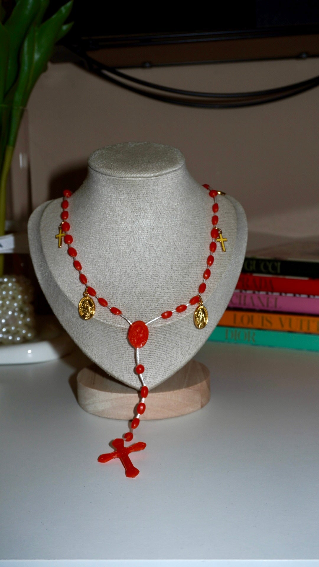 Collana Rosario Arancio