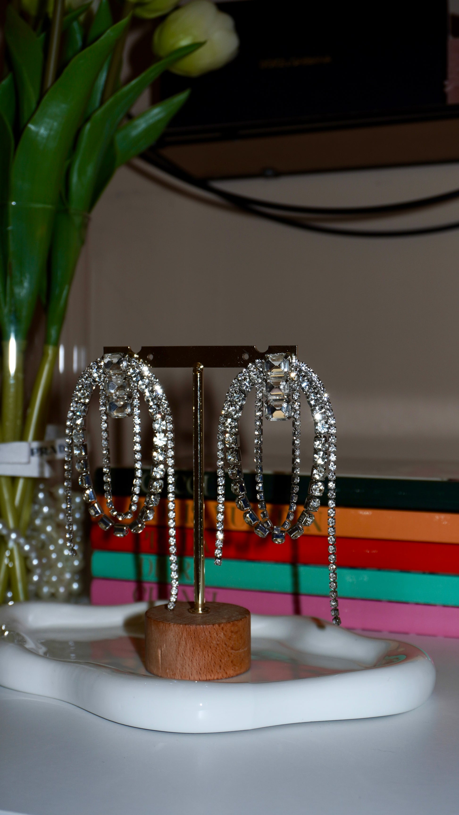 Orecchini Marlowe silver