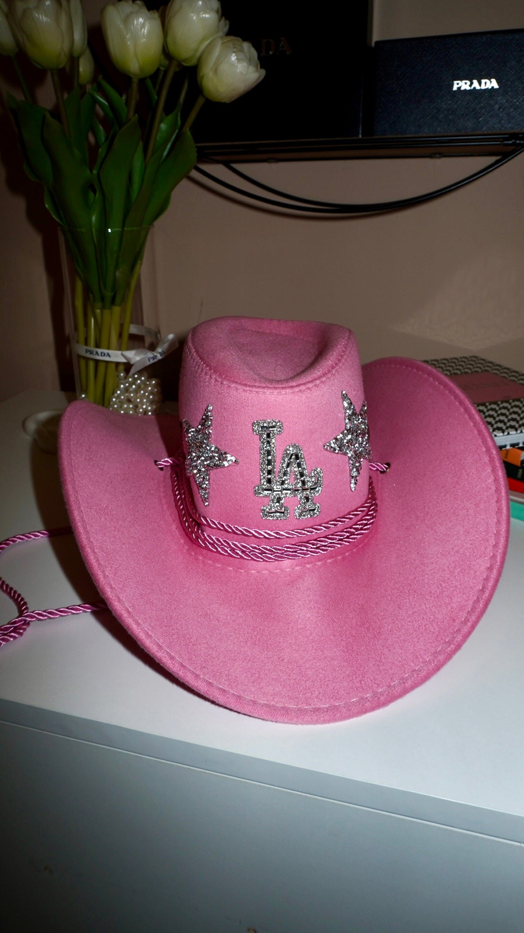Cappello Neon CowGirl LA stars