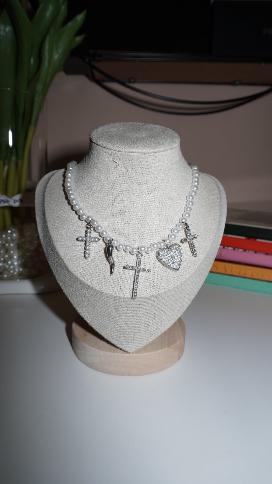 Collana Multi Croci Tessa