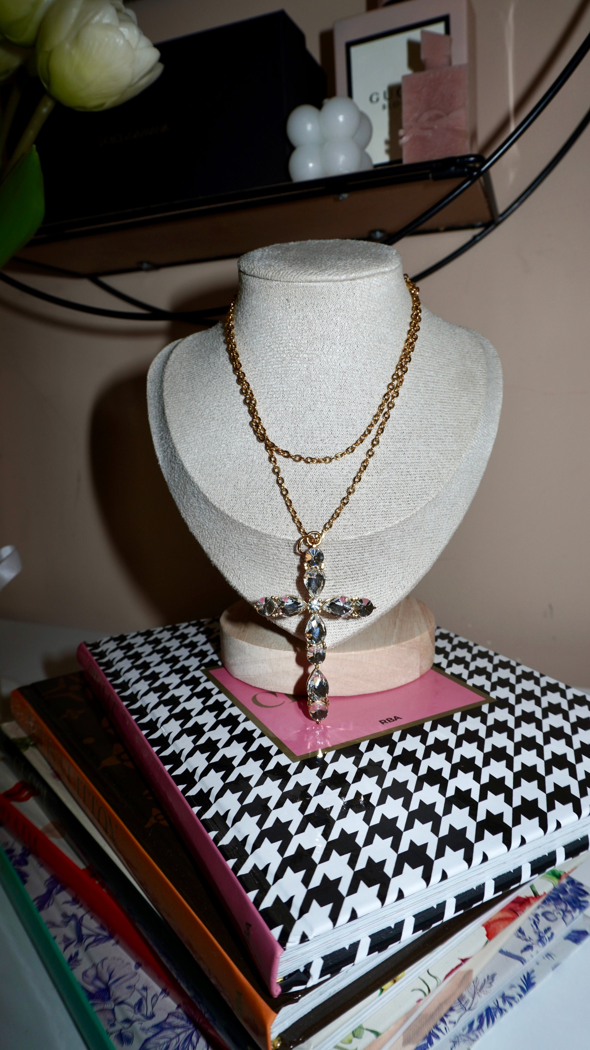 Collana lunga croce Sophia