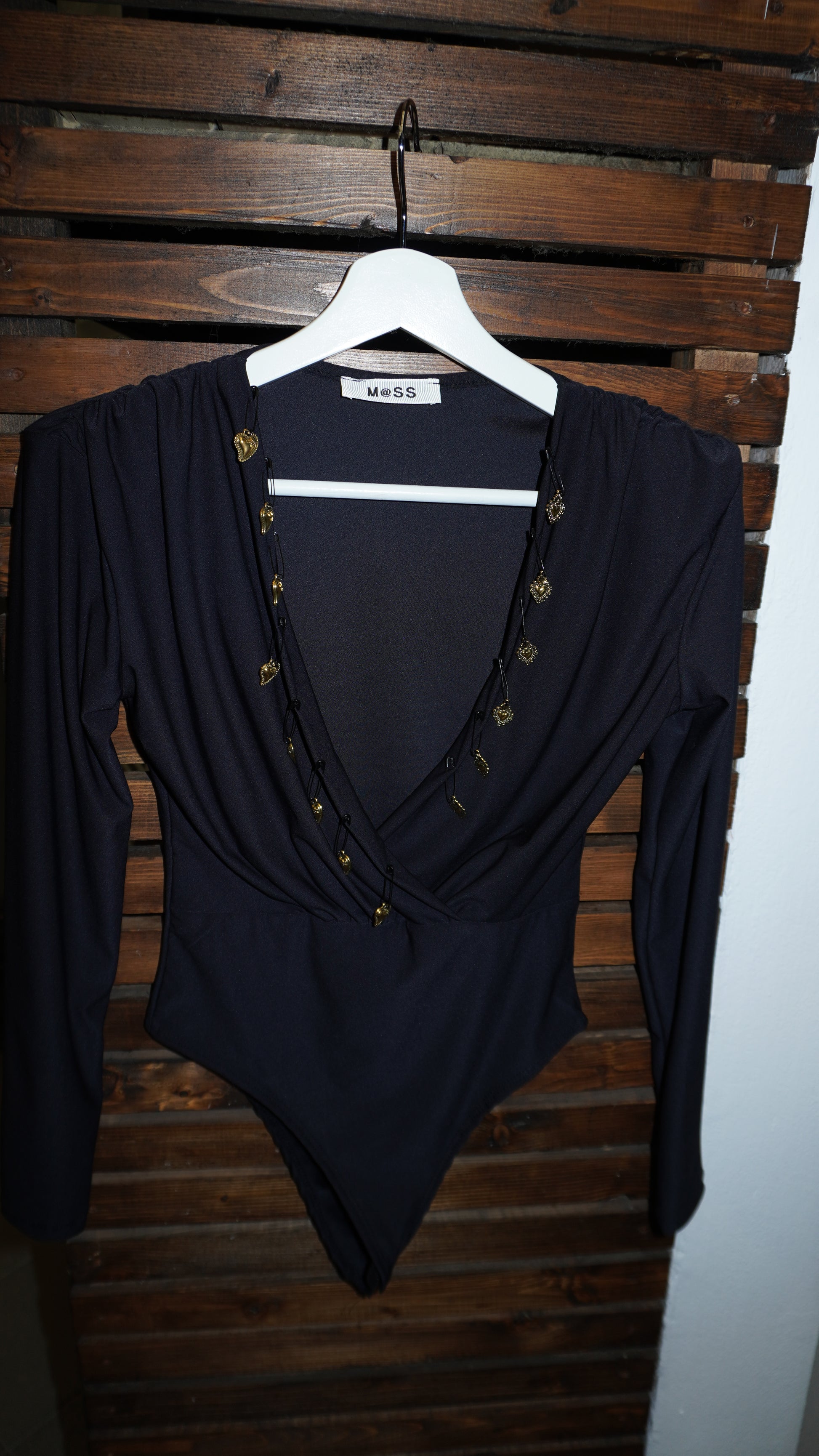 Body Maya con spalline e charms