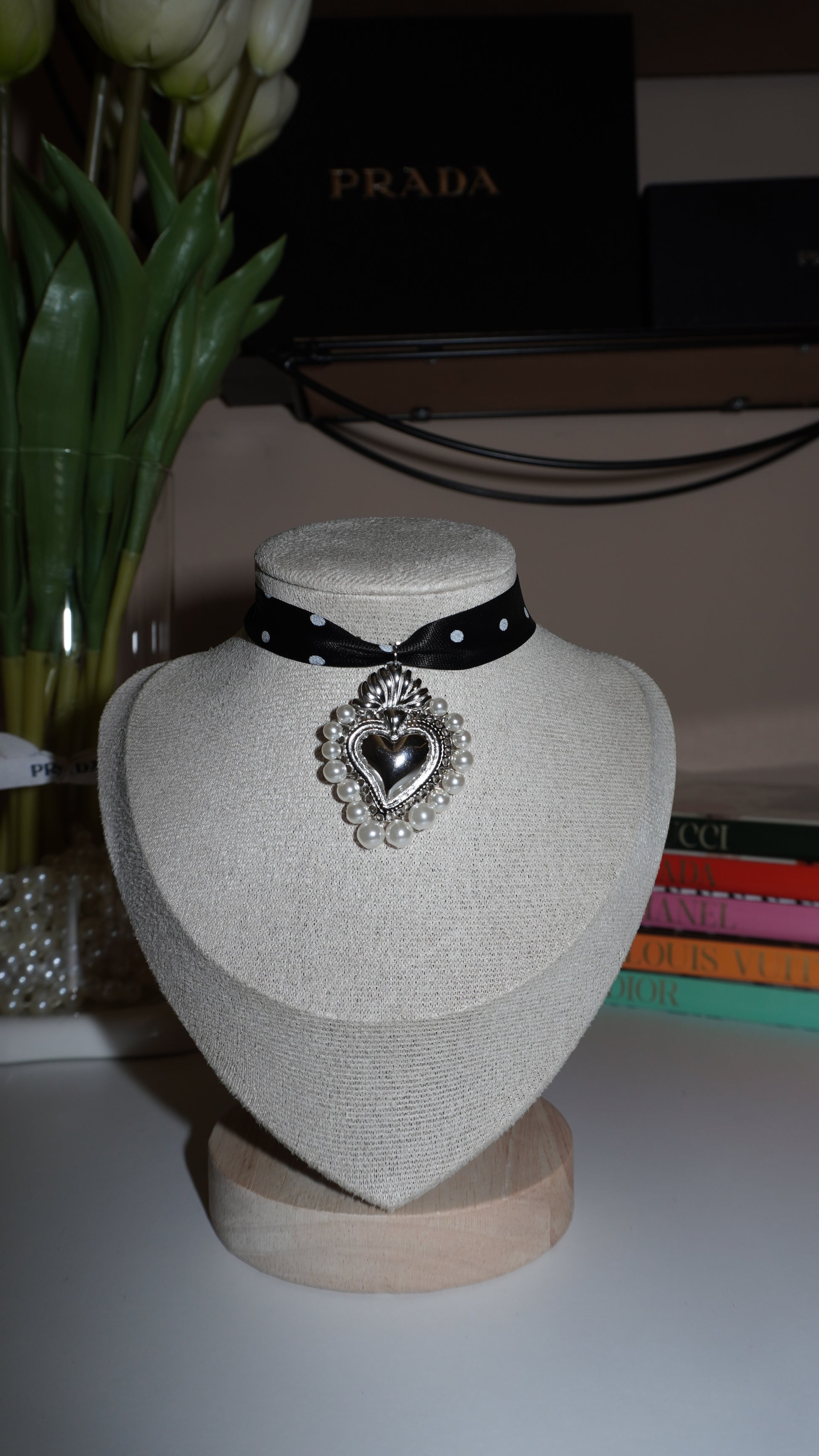 Chocker pois Sacro Cuore Denise