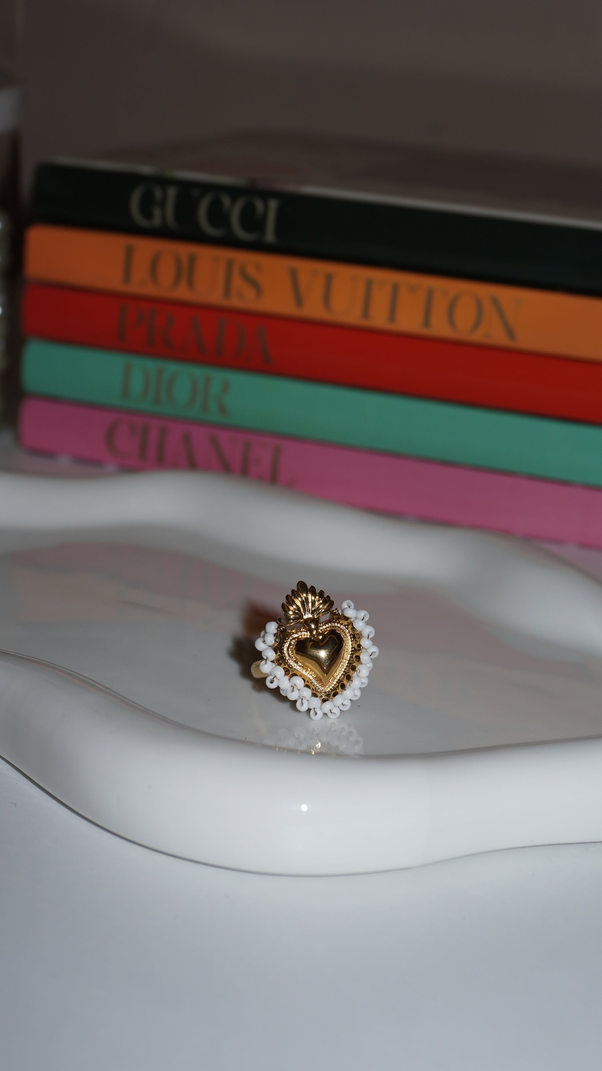 Anello Sacro Cuore Denise gold
