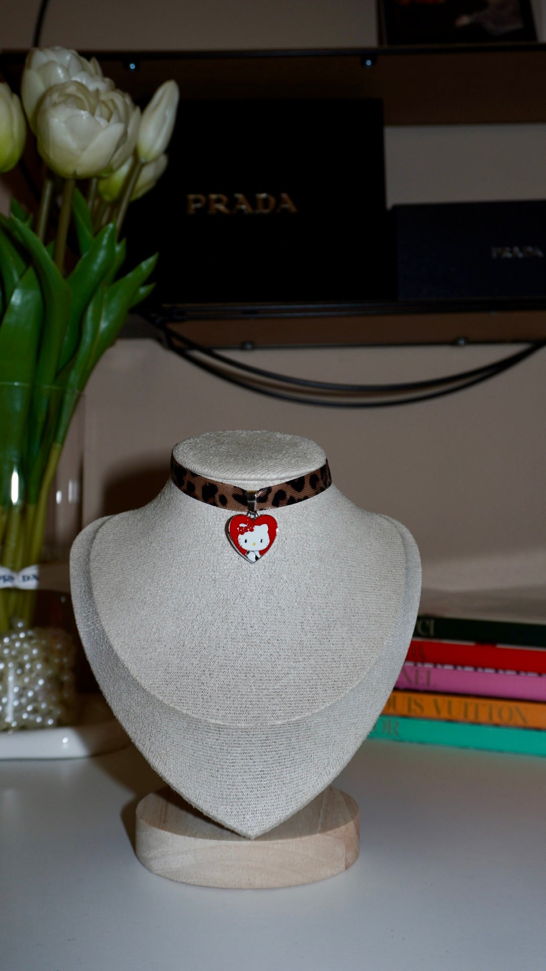 Chocker animalier Kitty