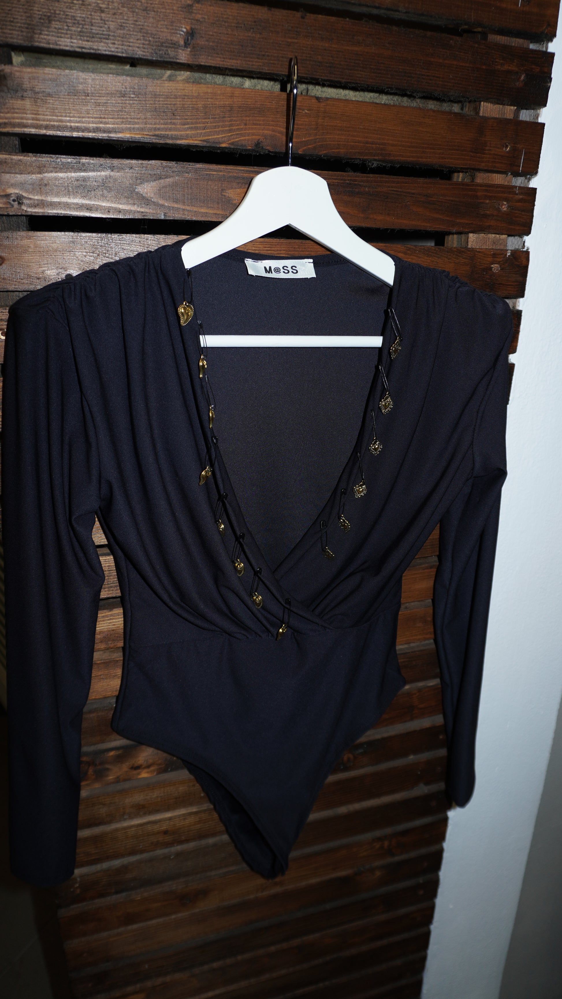 Body Maya con spalline e charms