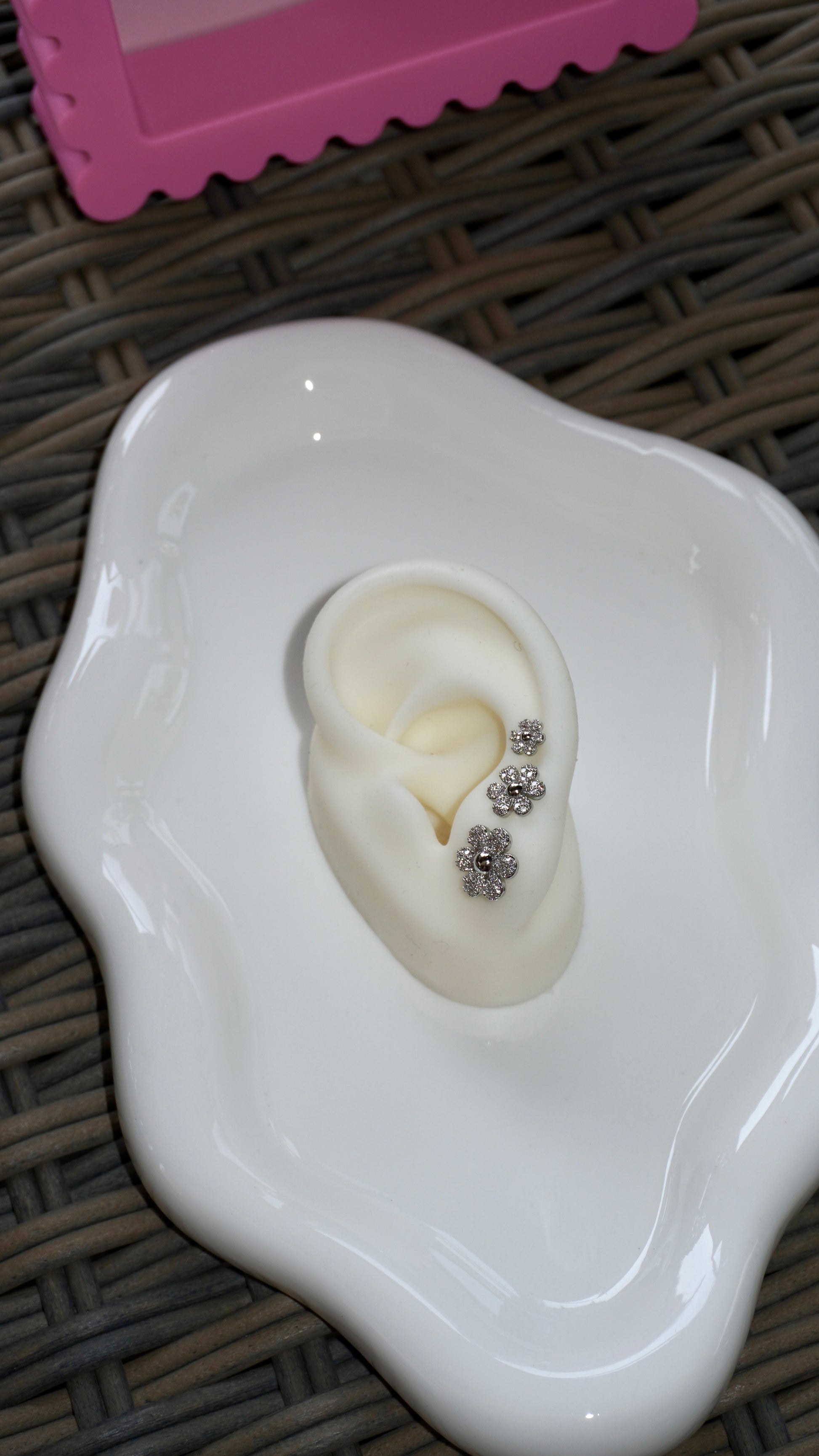 Set Orecchini Libera silver