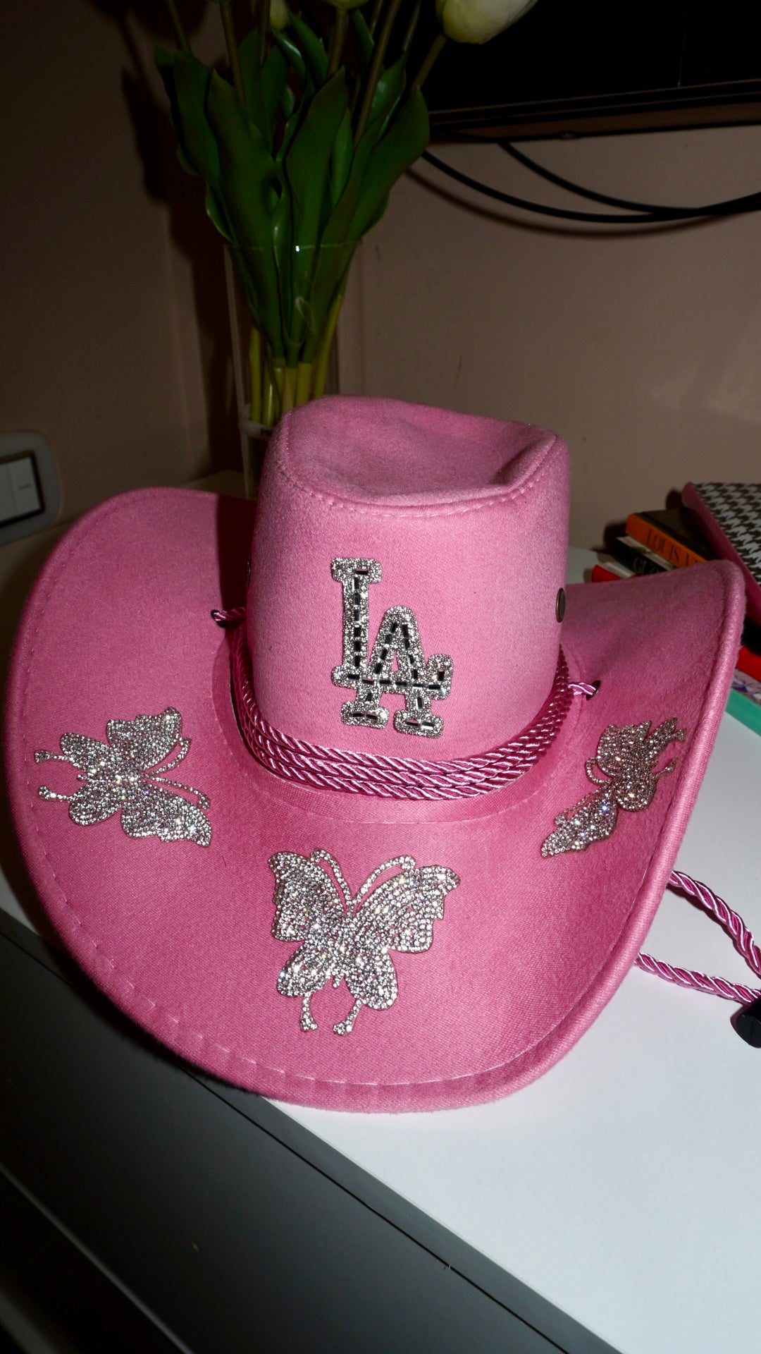 Cappello Neon CowGirl Butterfly LA