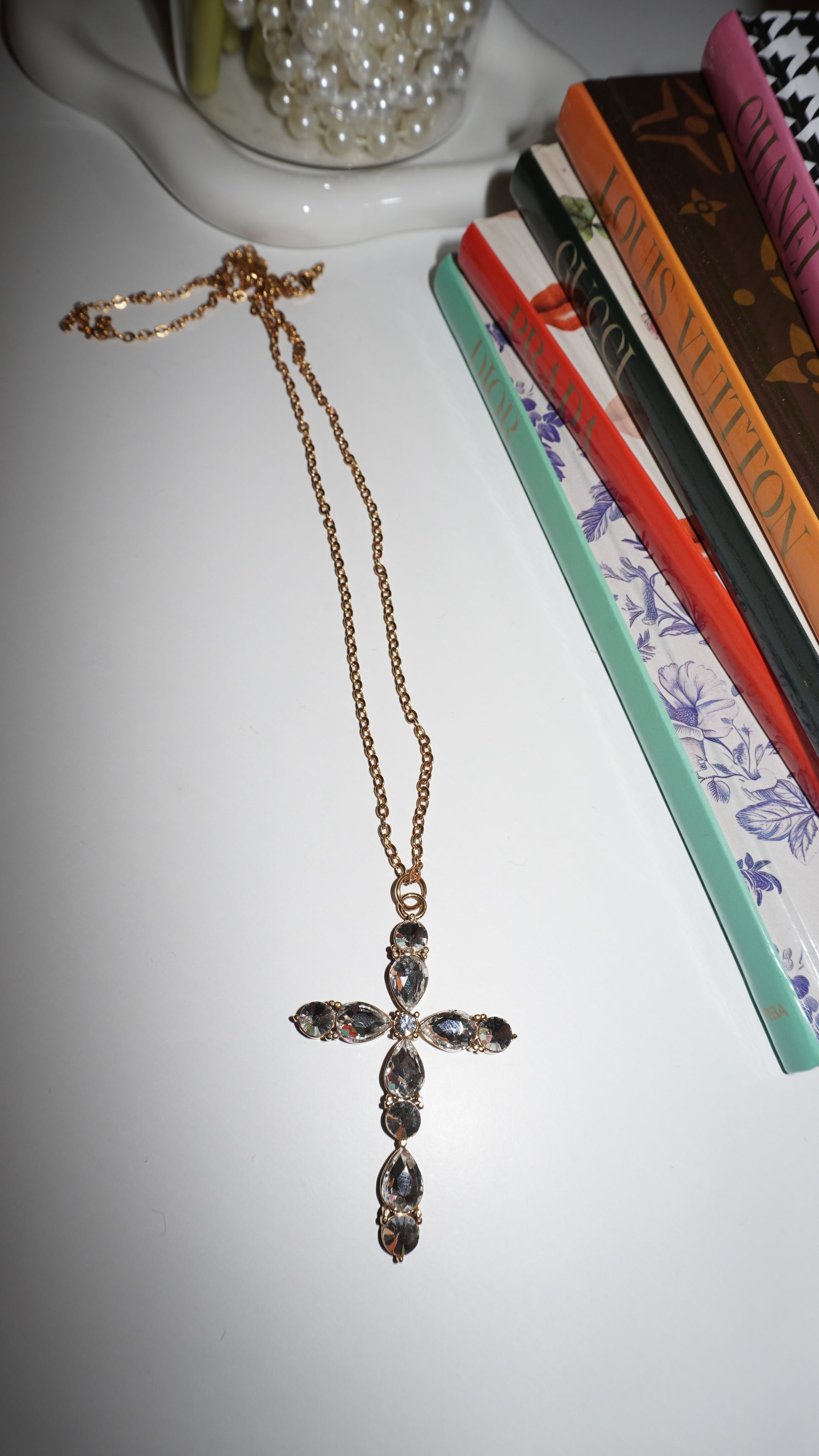 Collana lunga croce Sophia