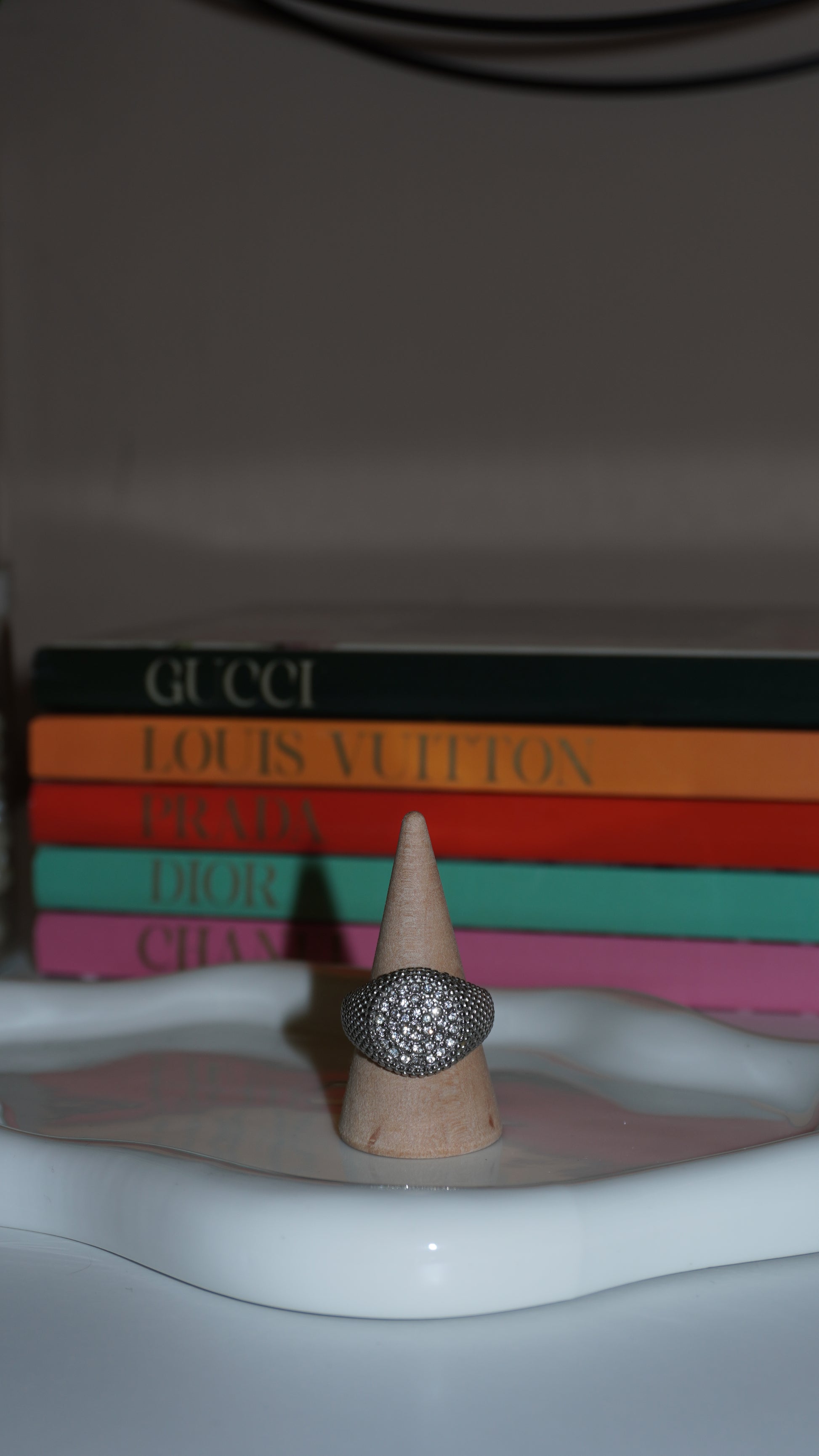 Anello Chevalier Selene silver