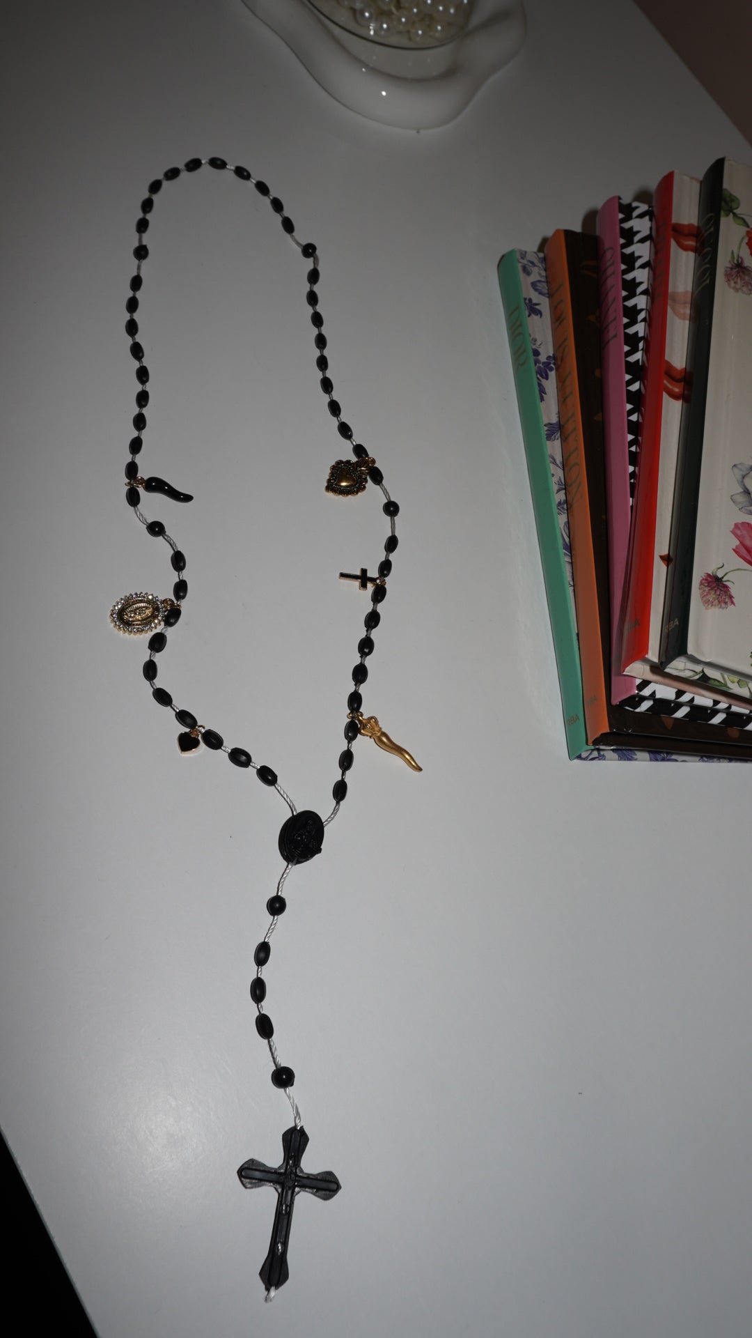 Collana Rosario black