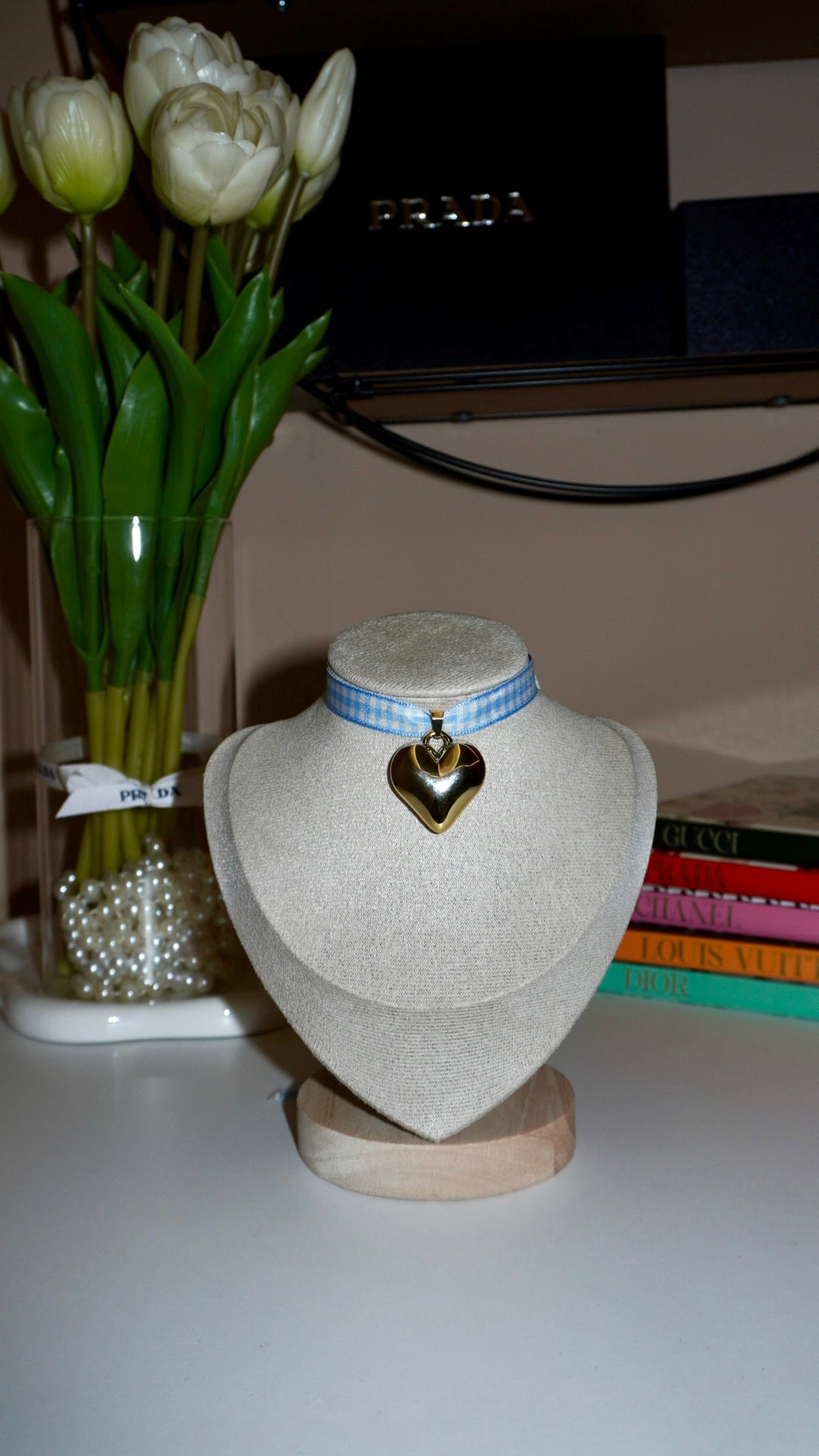 Chocker Vichy Scarlett