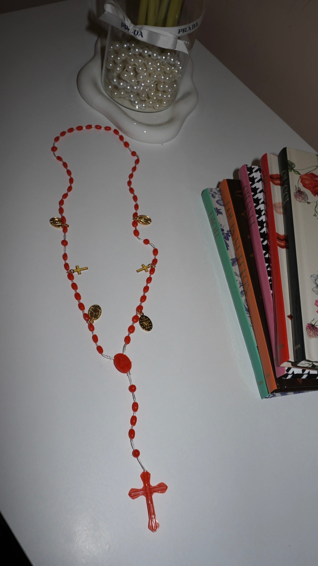 Collana Rosario Arancio