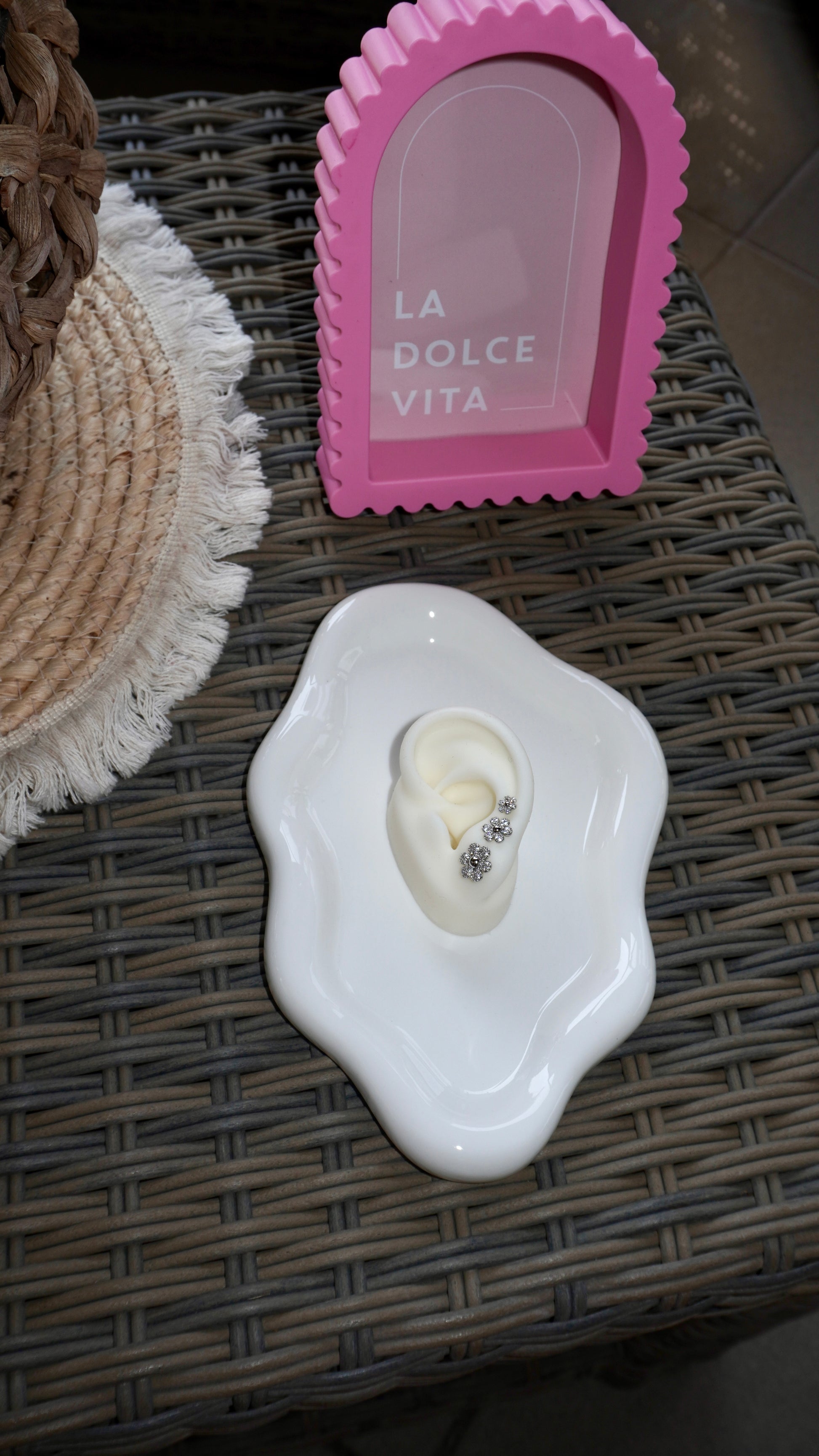 Set Orecchini Libera silver